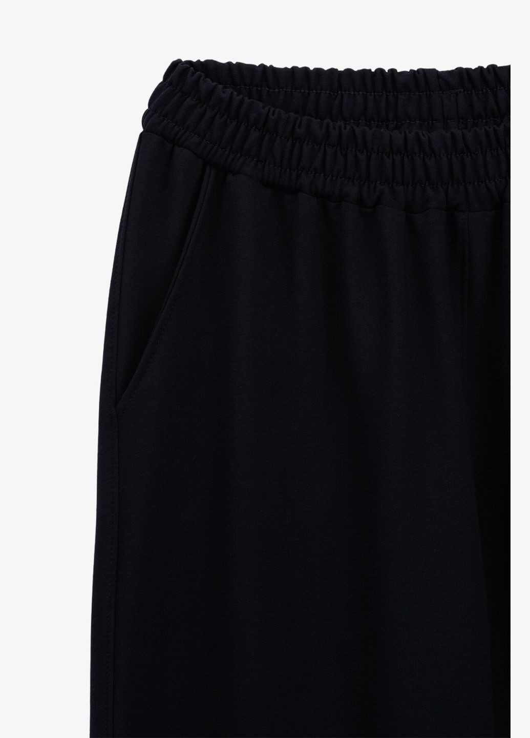 Темно-синие спортивные демисезонные брюки No Brand