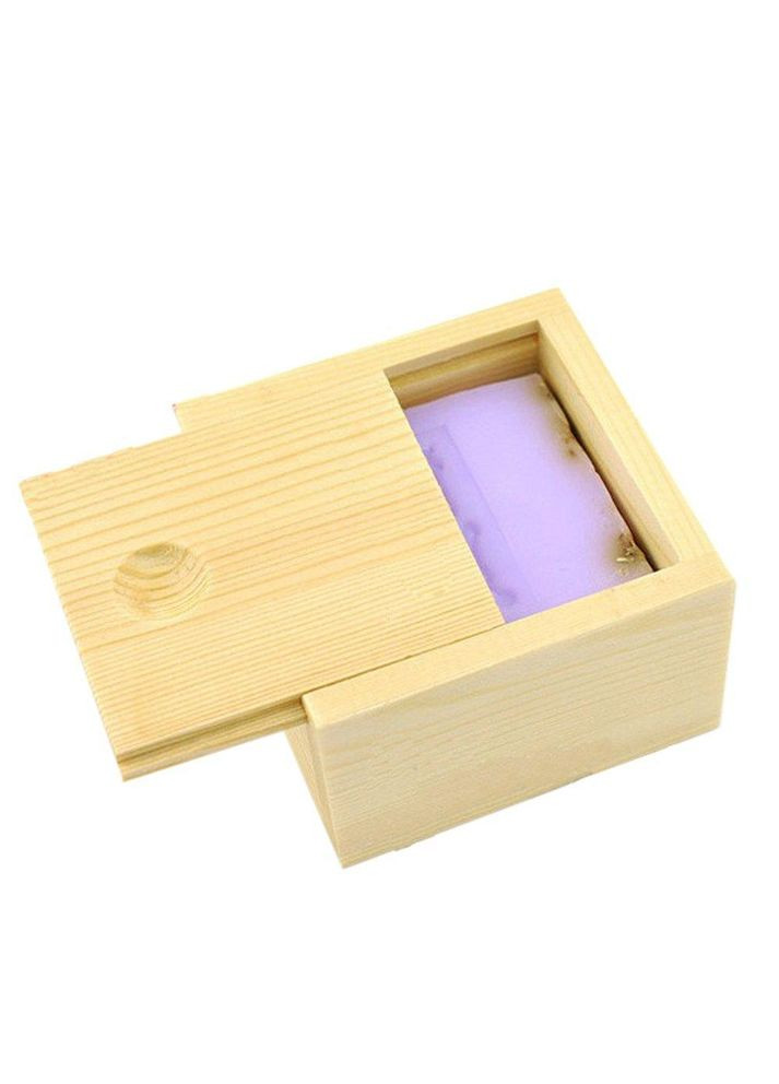 Подарункова коробка з дерева Брешіа 90х90х40 бланже (ПДУ-0009201) No Brand (328910193)