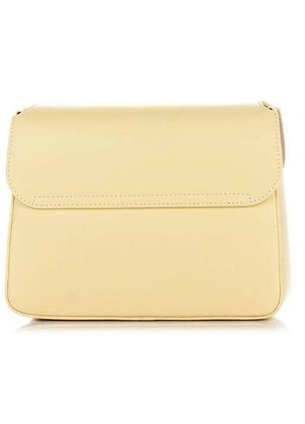 Шкіряний клатч жовтий Genuine Leather (360893460)