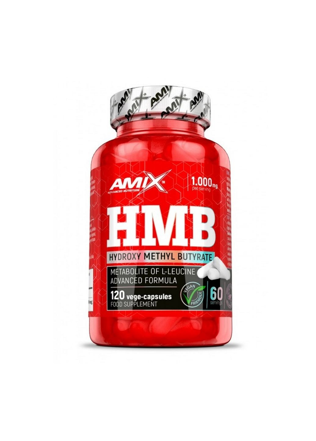 Послетренувальний комплекс Nutrition HMB, 120 вегакапсул Amix Nutrition (293419320)