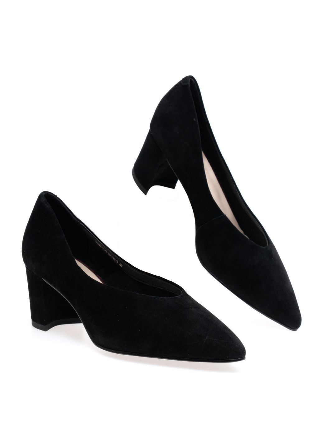 Lady Marcia Туфлі 01698 Чорні чорний з натуральна замша, — (363967458)