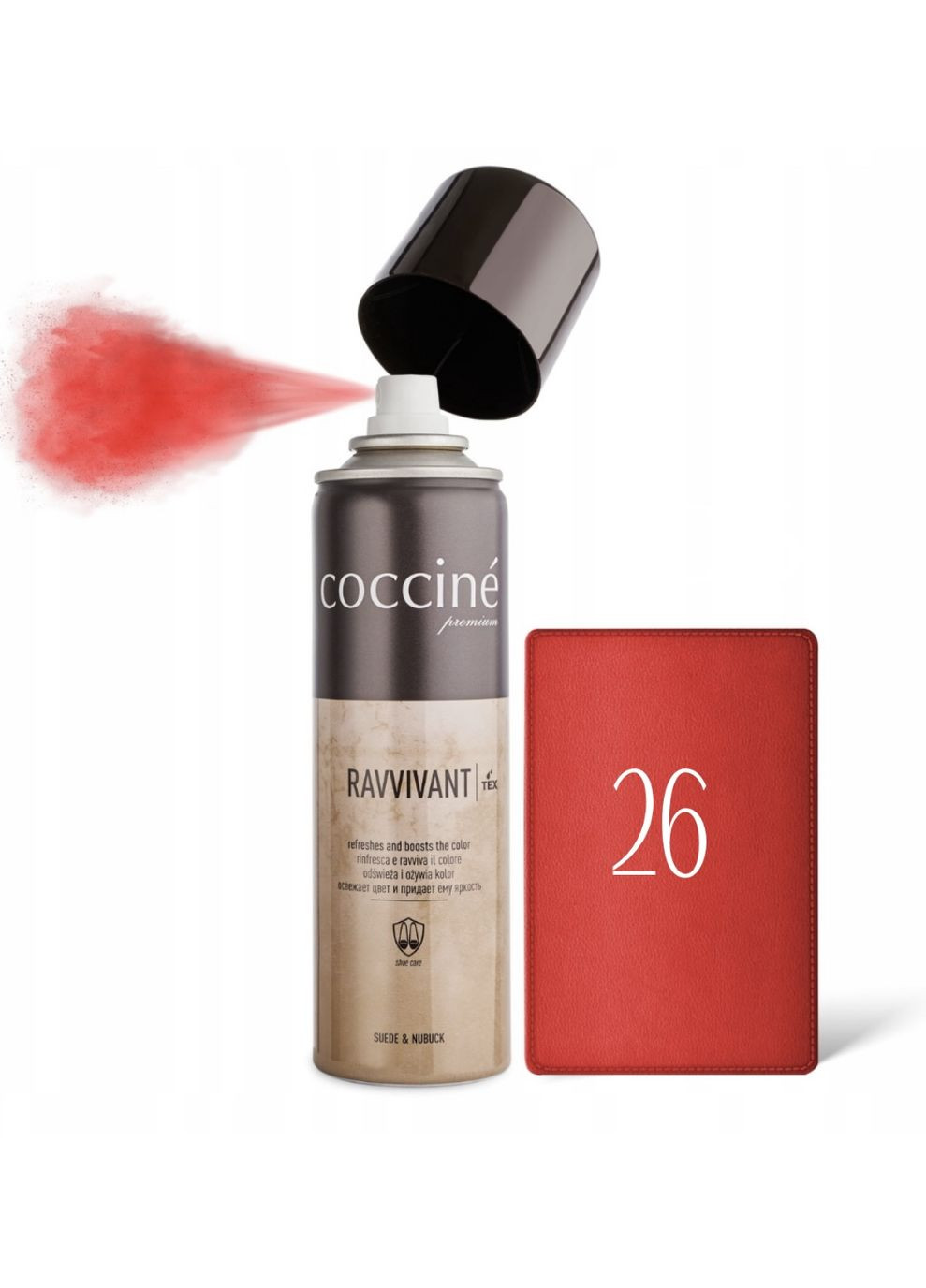 Спрей для замши и нубука. 250 мл Coccine Ravvivant (315610448)