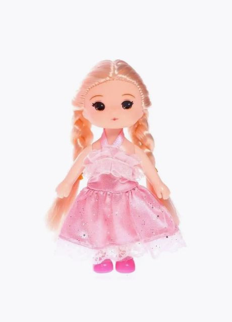 Детская игрушка "Экипаж Карета-тыква с куклой" № JHD289F-4 розовая Shantou (348108993)