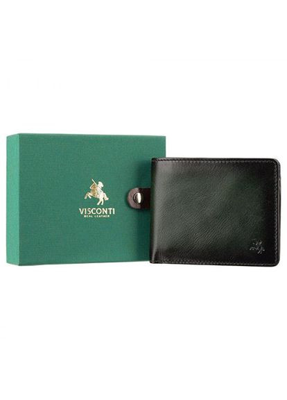 Кошелек мужской кожаный зеленый AT60_green Visconti (337669903)