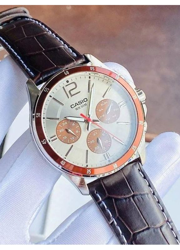 Годинник чоловічий MTP-1374L-7A1 Оригінал В коробці Касіо No Brand (373366483)