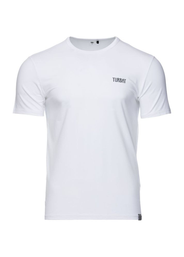 Біла футболка чоловіча emblema mens Turbat