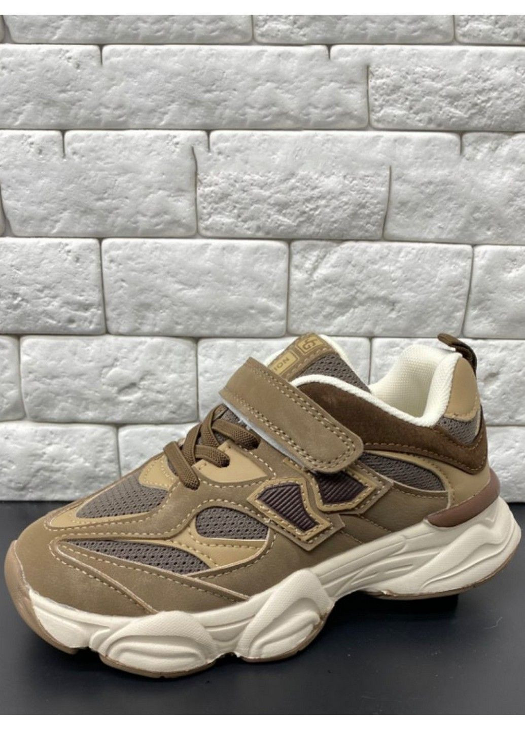 Коричневые всесезон текстильные кроссовки bp11126-1 Jong Golf