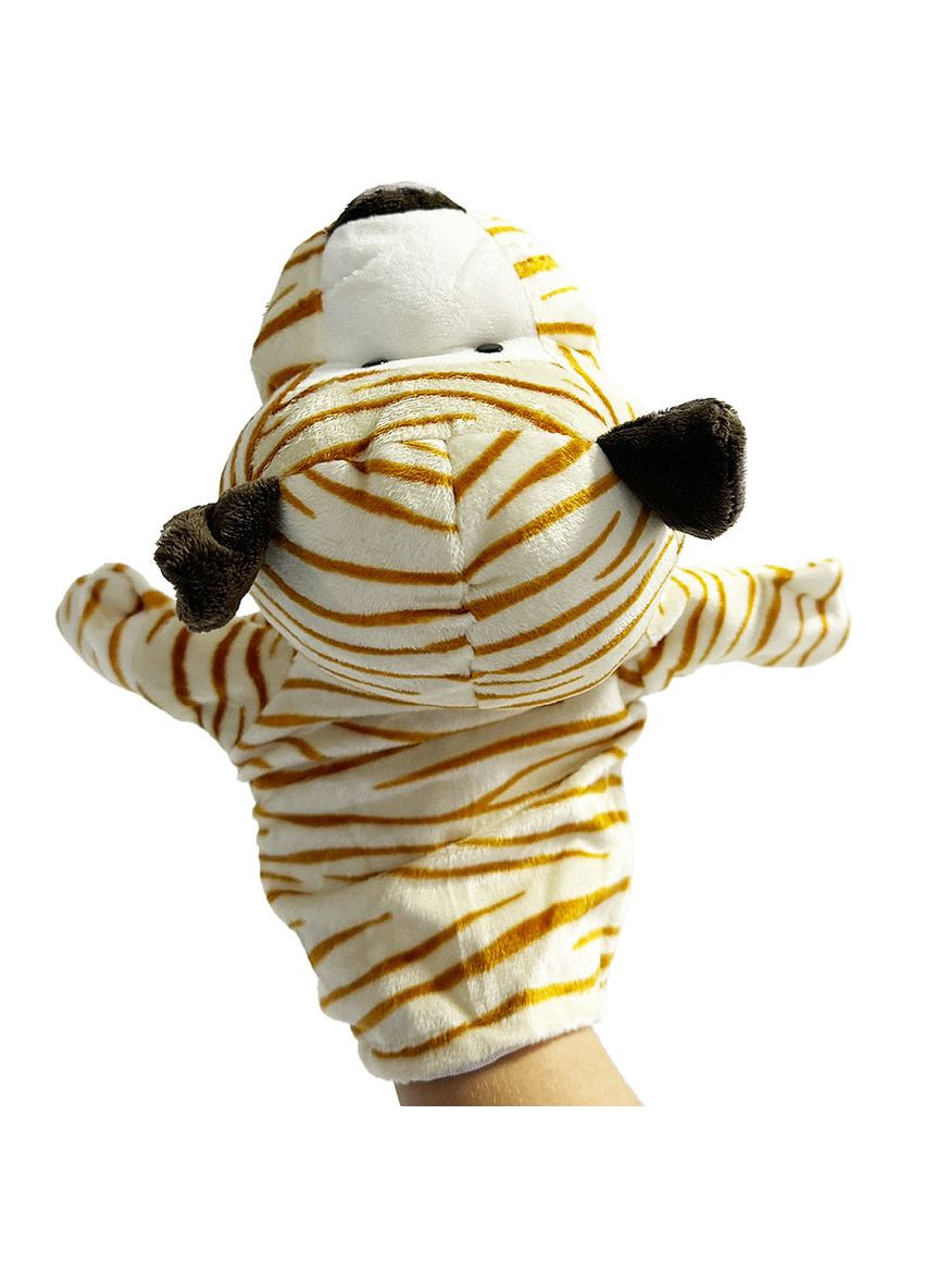 Игрушка на руку Тигр светлый для кукольного театра 27 см No Brand (366027170)
