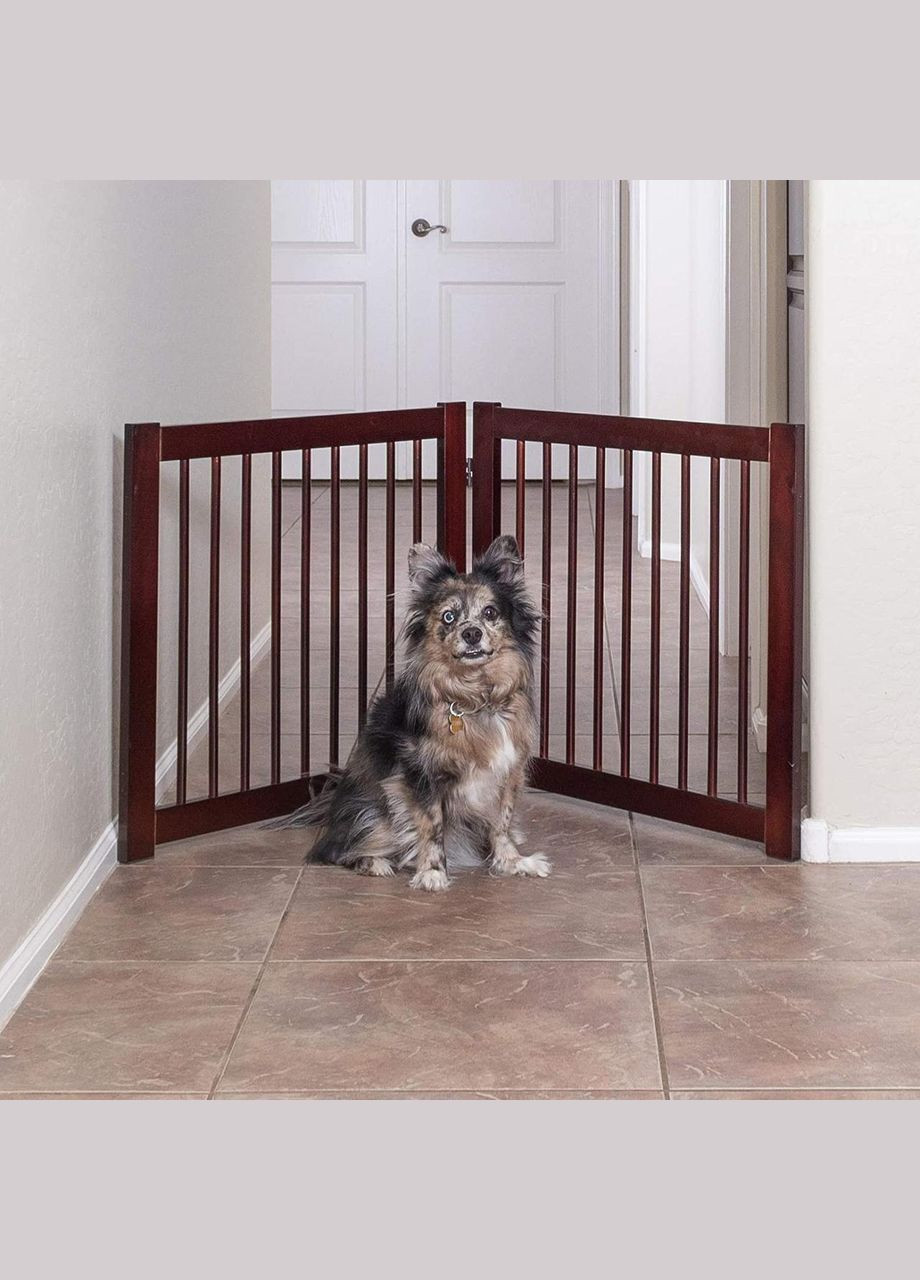 Заборчик ограничитель из дерева Лео 60х60 мокко (ЗБО-60600610) No Brand (328606086)