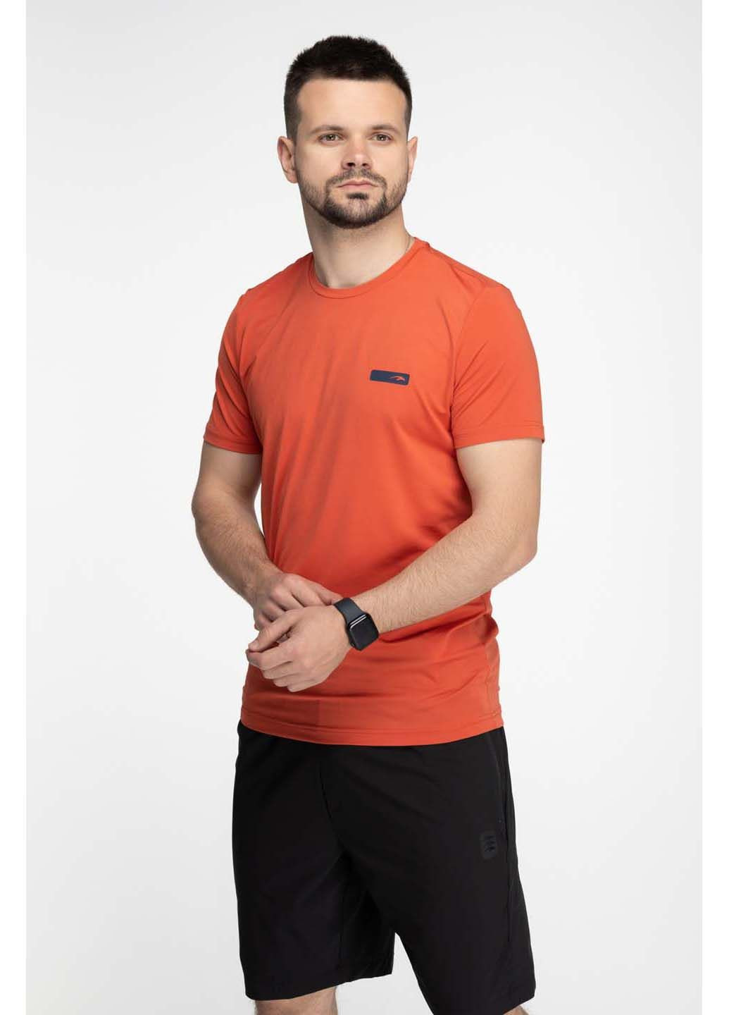 Оранжевая футболка Maraton