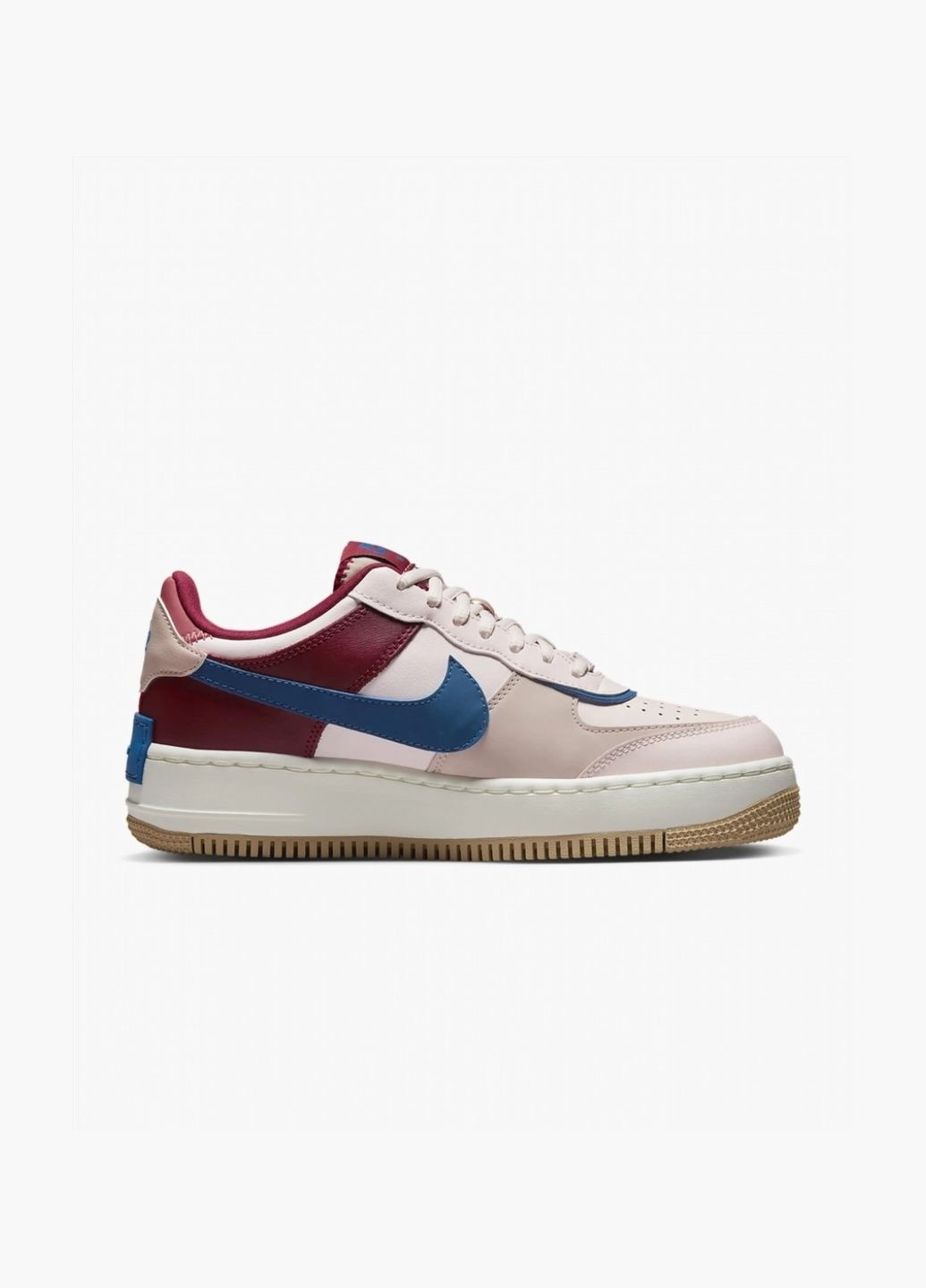 Кроссовки женские Air Force 1 Shadow Beige Ci0919-601 Nike бежевые (333651609)