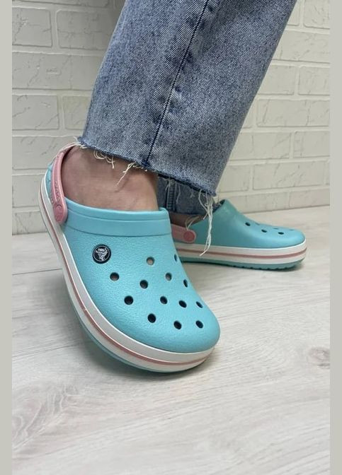 Голубые крокс крокбенд клог clog Crocs