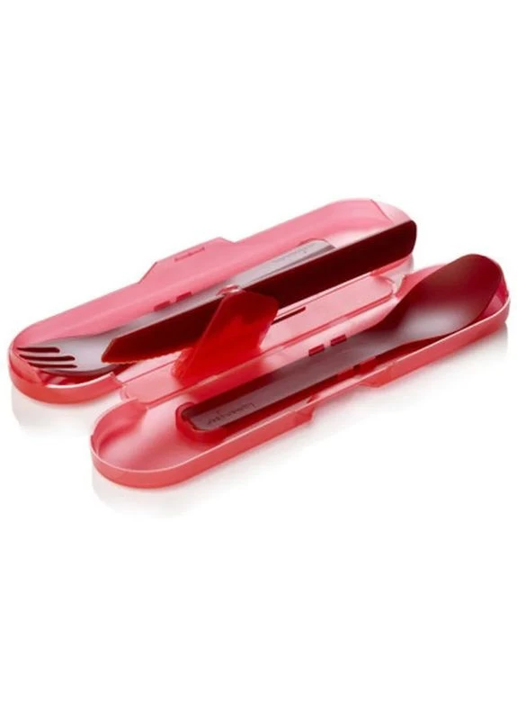 Набор туристической посуды GoBites Trio red (022.0082) Humangear (400030617)