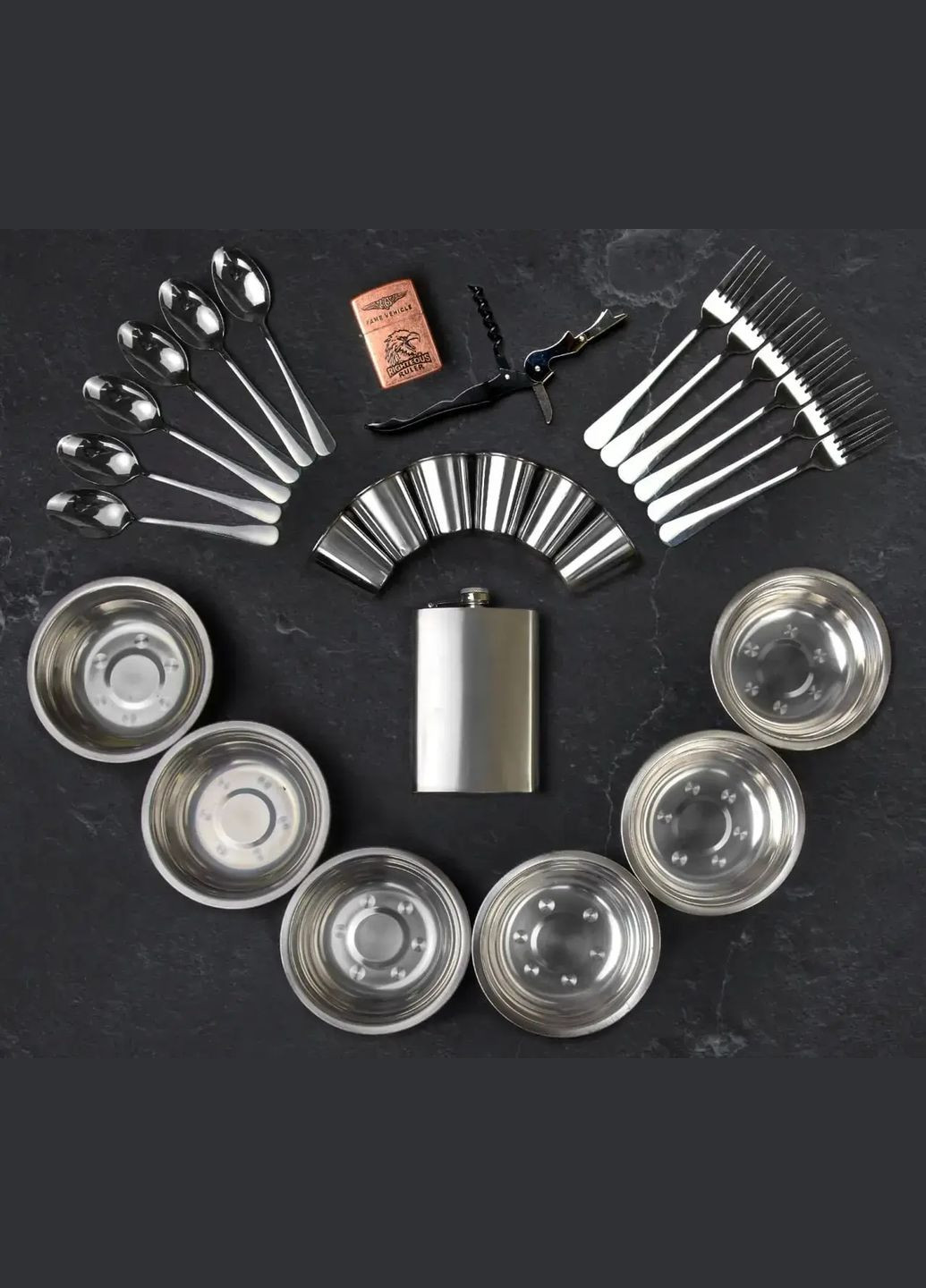 Шампура и чарки "Альфгейм" в деревянном кейсе из 39 предметов | Подарок брату на юбилей Handmade WC-012 (347291591)