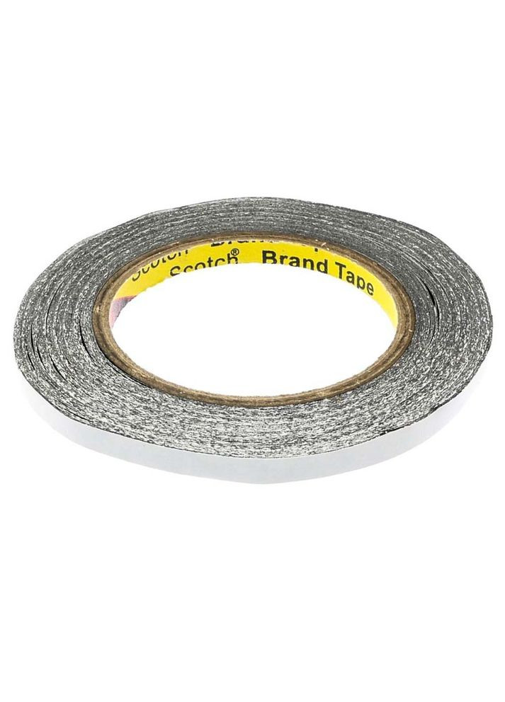 Скотч двосторонній 3M чорний 8мм x 25м MaYuan (322707168)