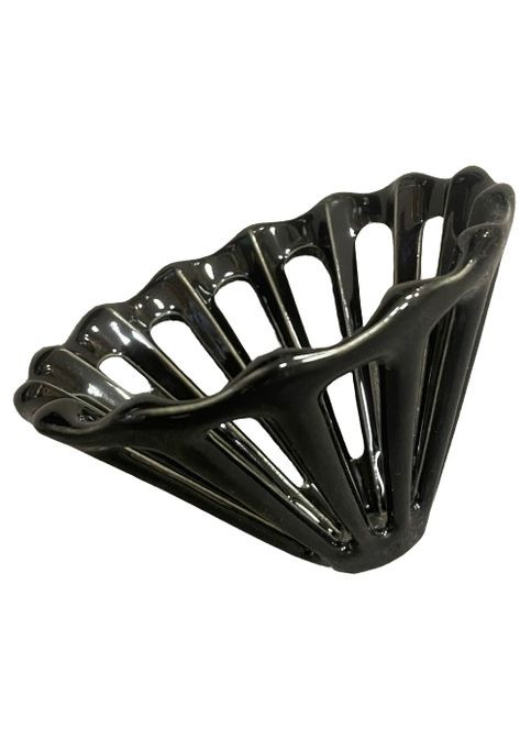 Керамический Пуровер Дотик Чорний Made in Ukraine (R-15424-VS) Dotyk (303347982)