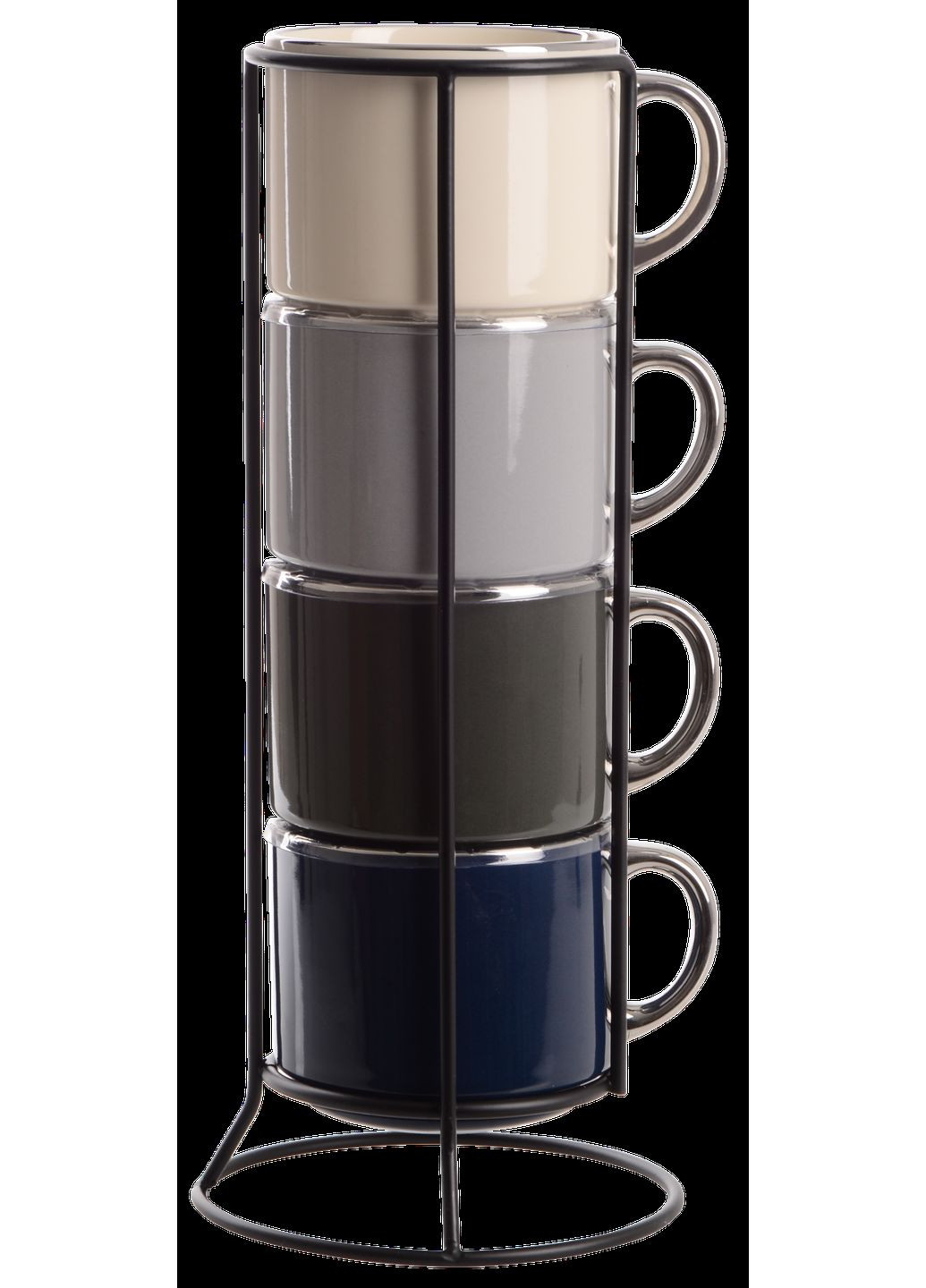 Набор чашек на подставке Silver (7019858) Limited Edition (362213377)