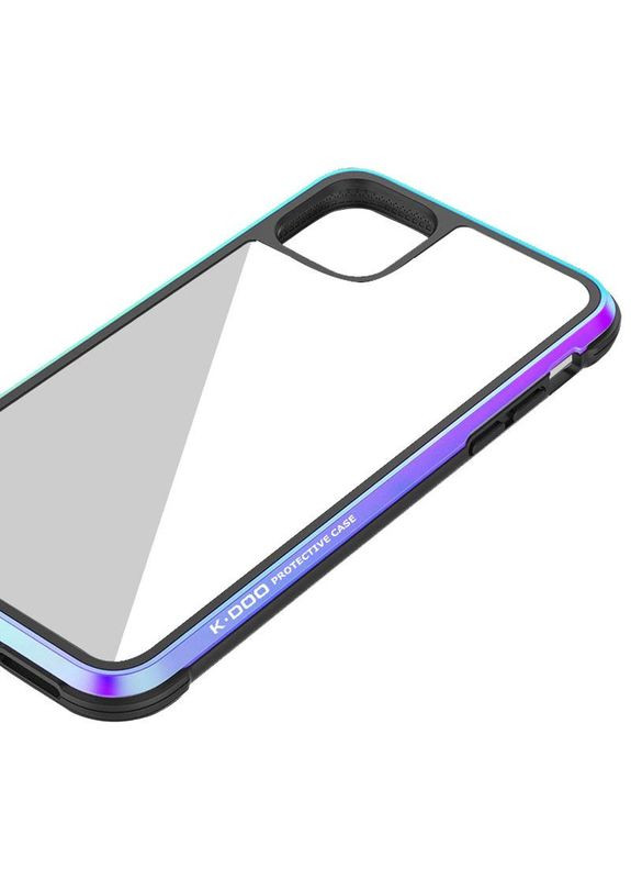 Чехол PC+TPU+Metal K DOO Ares для Apple iPhone 13 Pro (6.1") Пурпурный Epik (372498900)