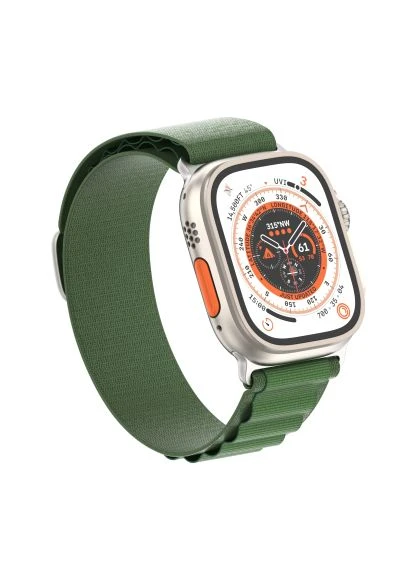 Ремешок для смарт-часов Alpina Band для Apple Watch 42 (Series 11-10)/41/40/38 Green (ARM64980) ArmorStandart Alpina Band для Apple Watch 42 (Series 11-10)/41/4 (400279272)