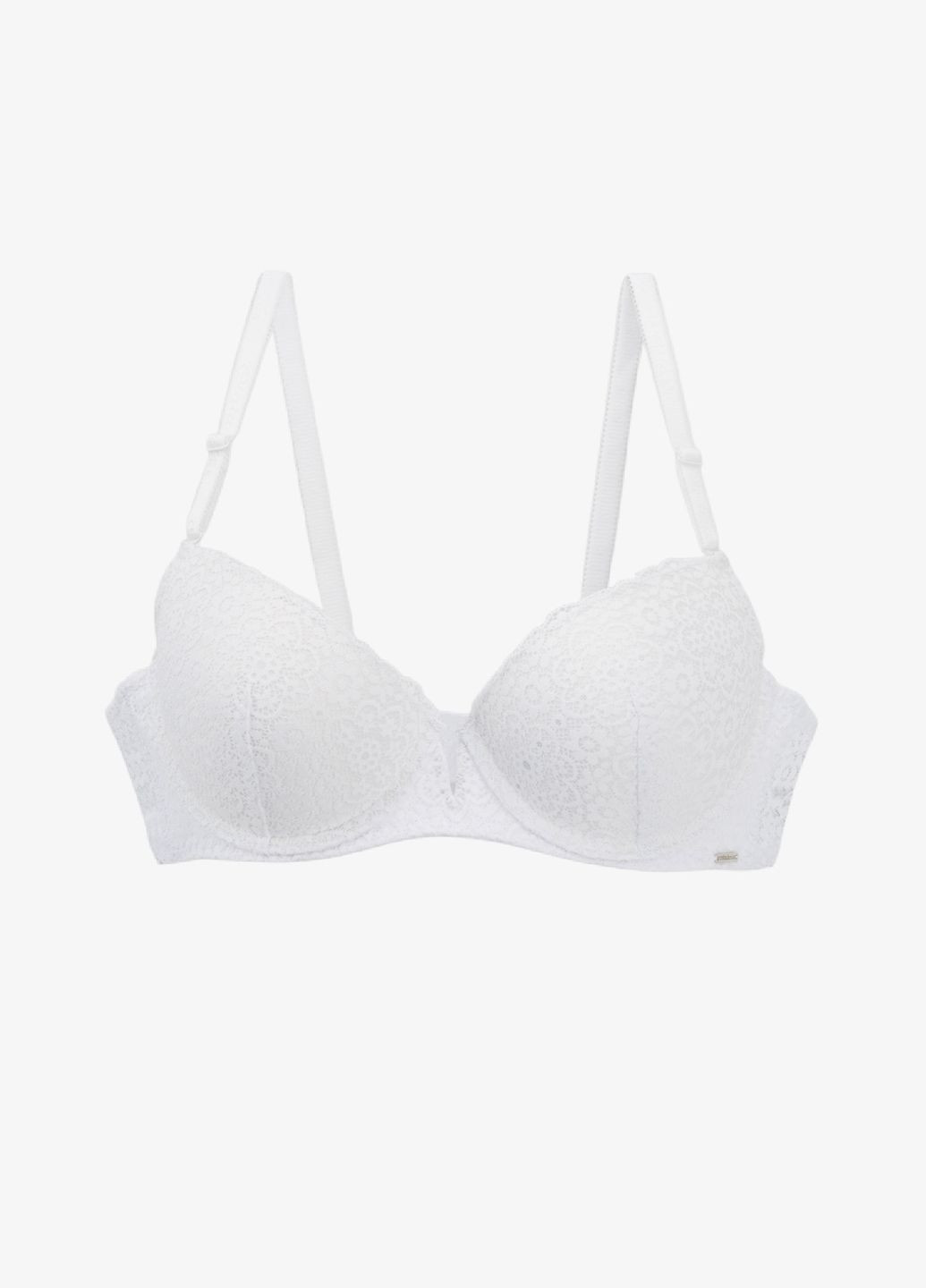 Белый бюстгальтер 8271 белый shop (2000990942043) Onita de Mas нейлон, лайкра