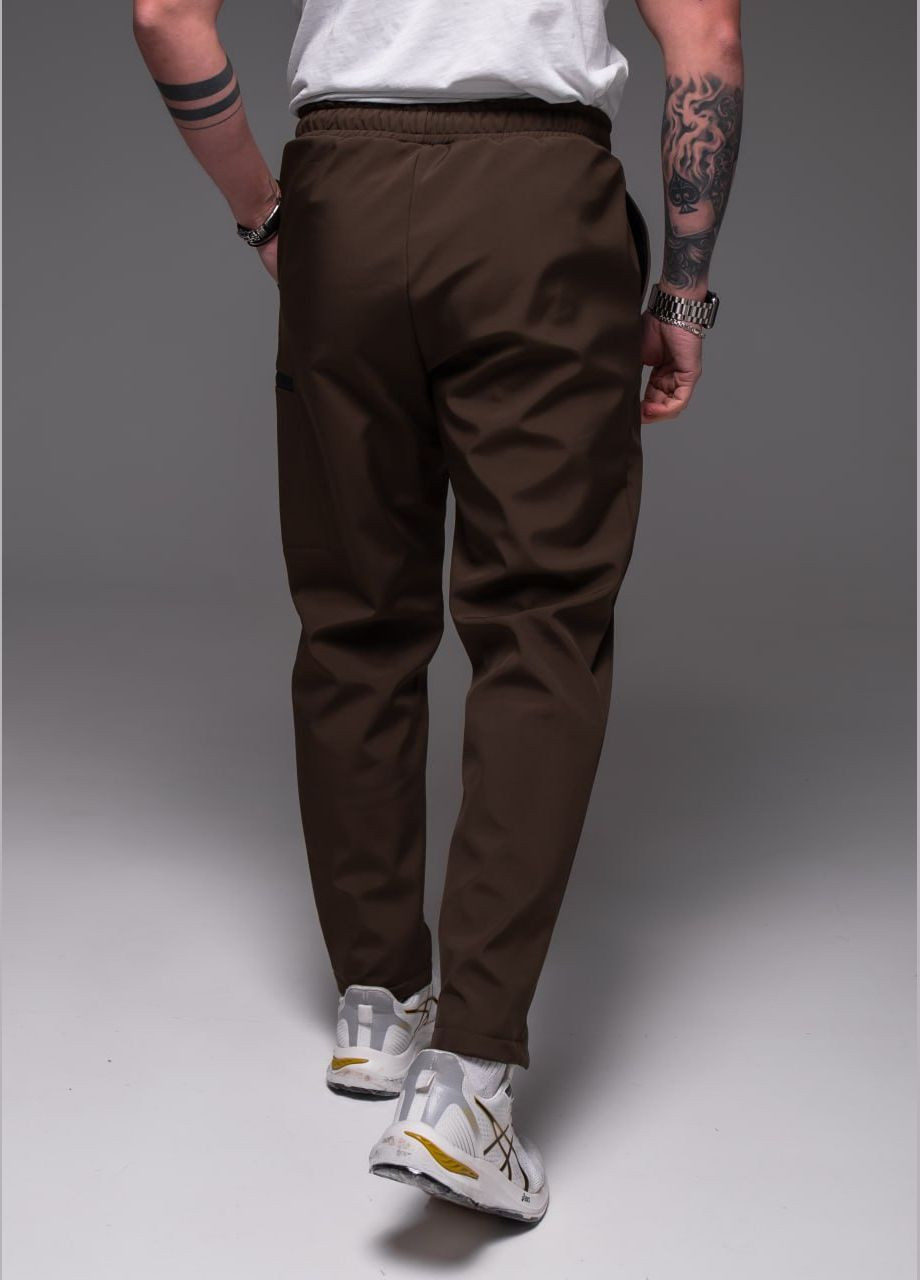 Хаки демисезонные брюки No Brand