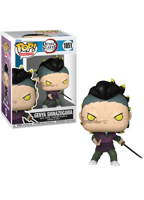 Фигурка Фанко Поп Клинок рассекающий демонов Генья Синадзугава Pop Demon Slayer Genya FP DS GS 1851 Funko (350315959)