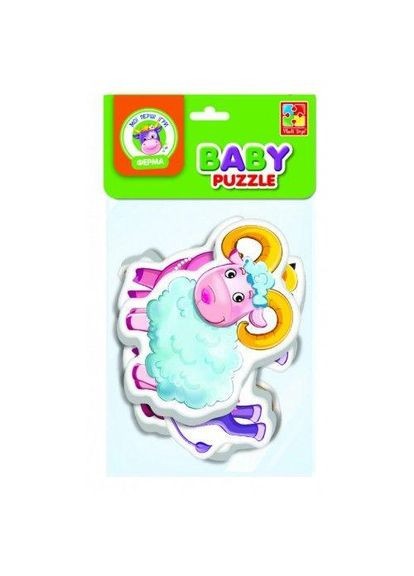 Пазлы для малышей "Ферма" (VT1106-86) MIC (362422359)