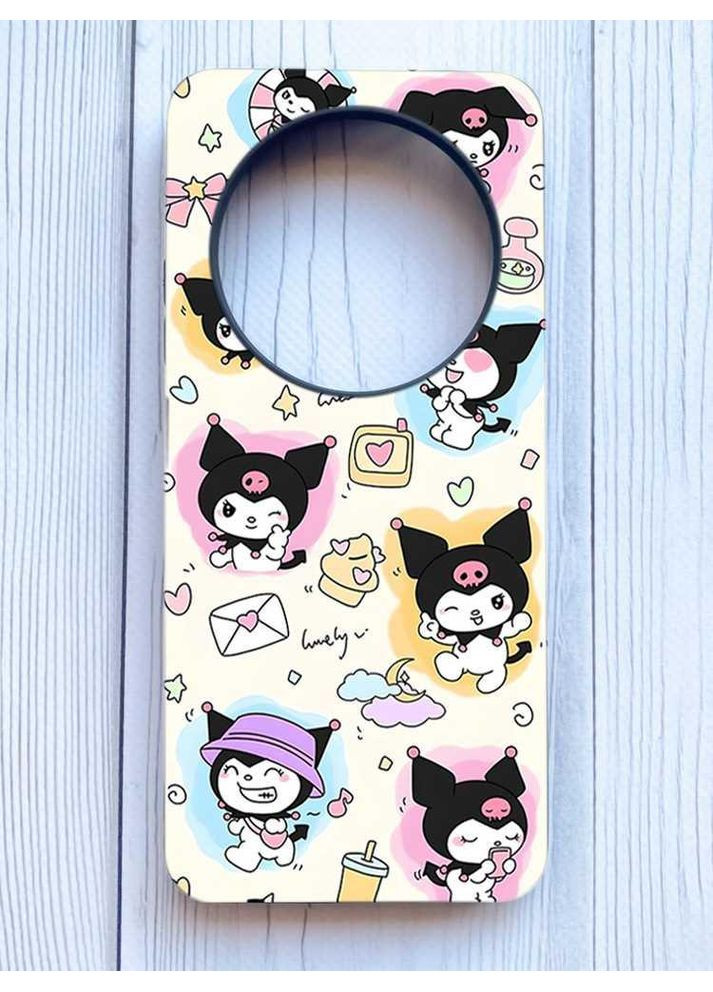 Матовий чохол з чорними боками на Xiaomi Redmi 14C/Poco C75 Куромі (принт 389) Creative (355404981)