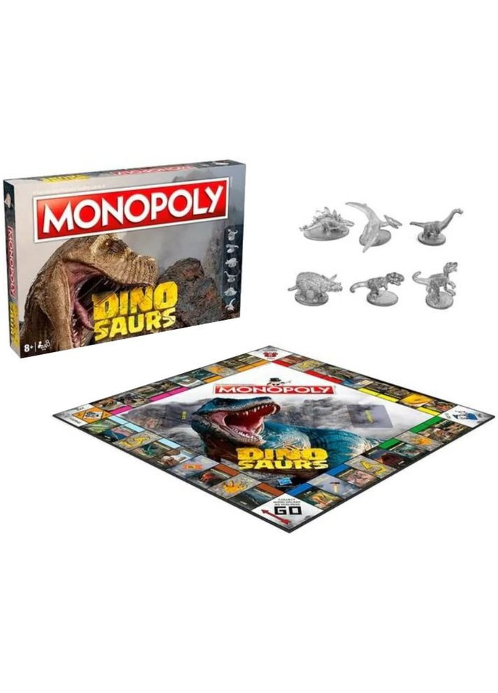 Настільна гра Monopoly Dinosaurs (WM04251-EN1-6) Winning Moves (334257287)