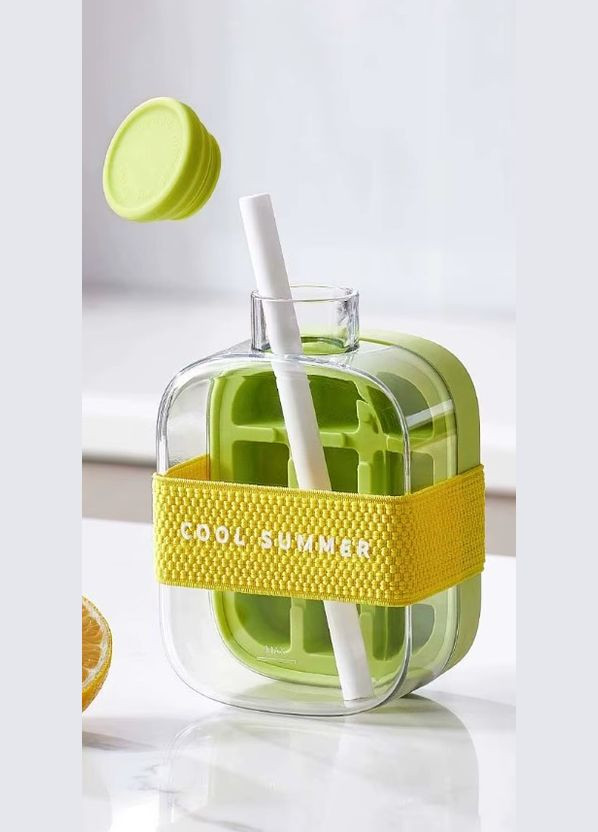 Бутылочка с силиконовой формой для льда 500 мл No Brand (346279470)