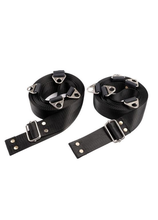 Розтяжка на ліжко, з елементами шкіри під кайдани Flirty (322185537)