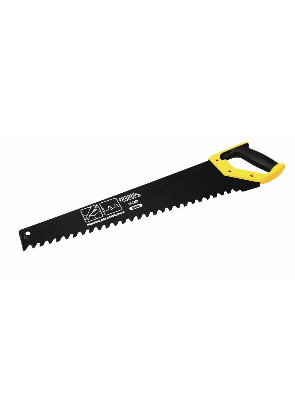 Ножівка для піноблоків, 550 мм, зуб з переможною напайкою, тефлонове покриття Master Tool (288186068)