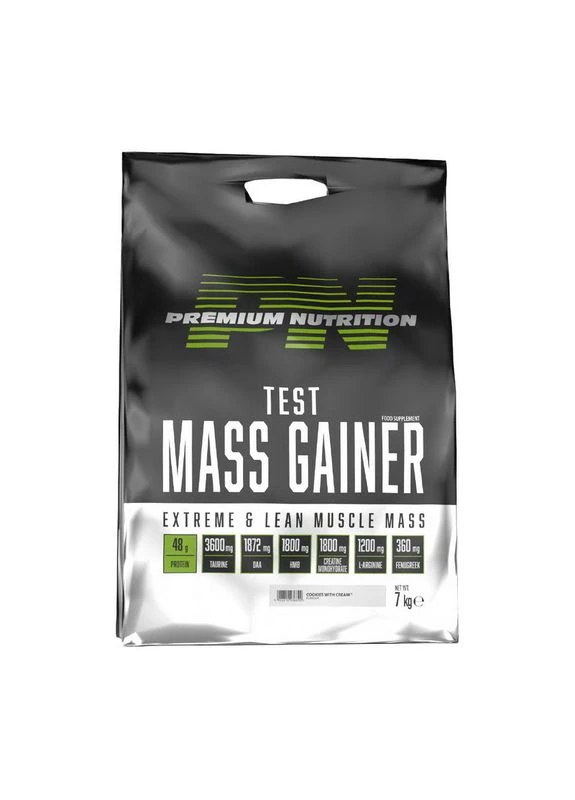 Test Mass Gainer (7 kg, snikers) Premium Nutrition (395937043)
