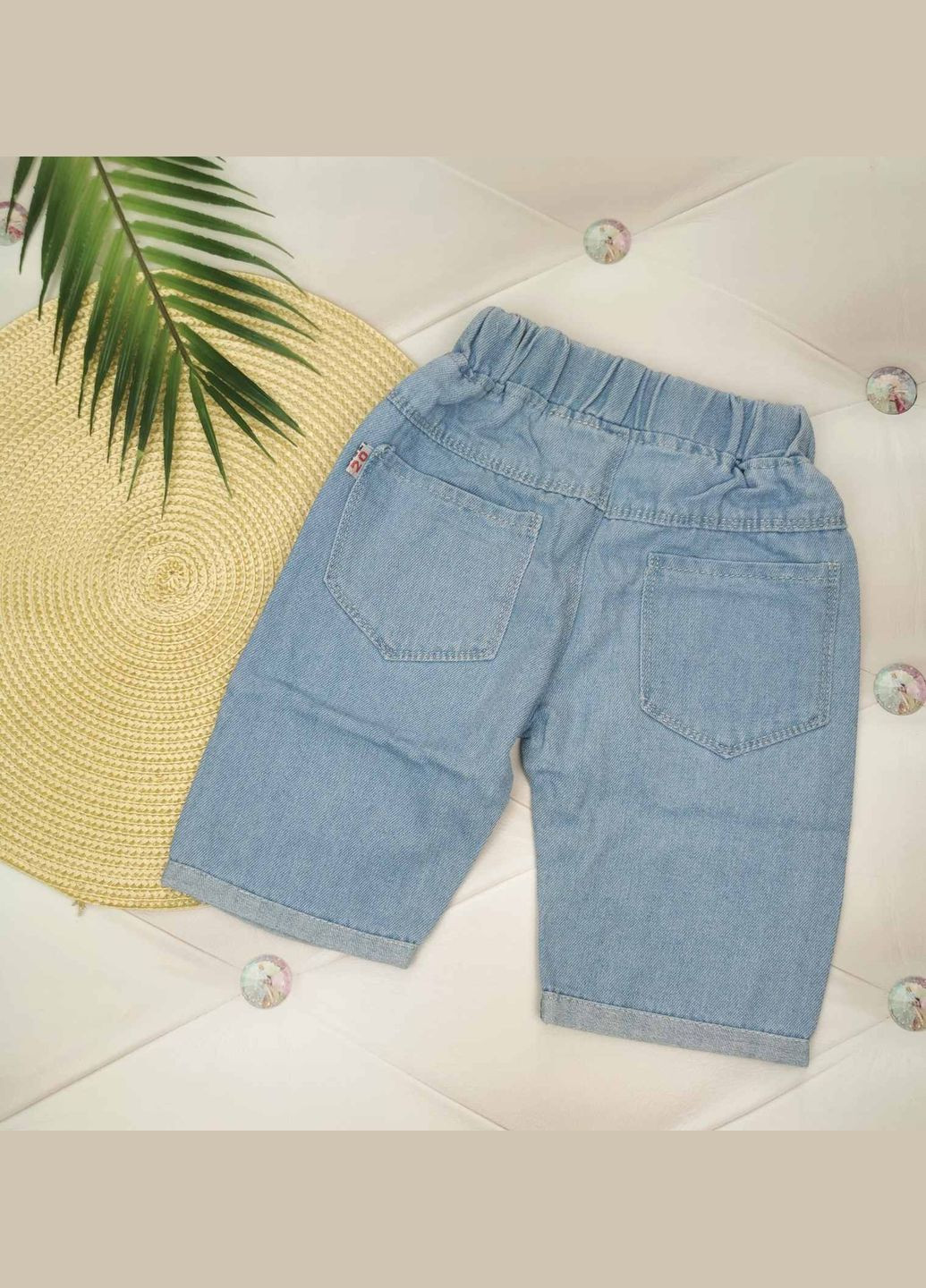 Комбинированные демисезонные брюки No Brand