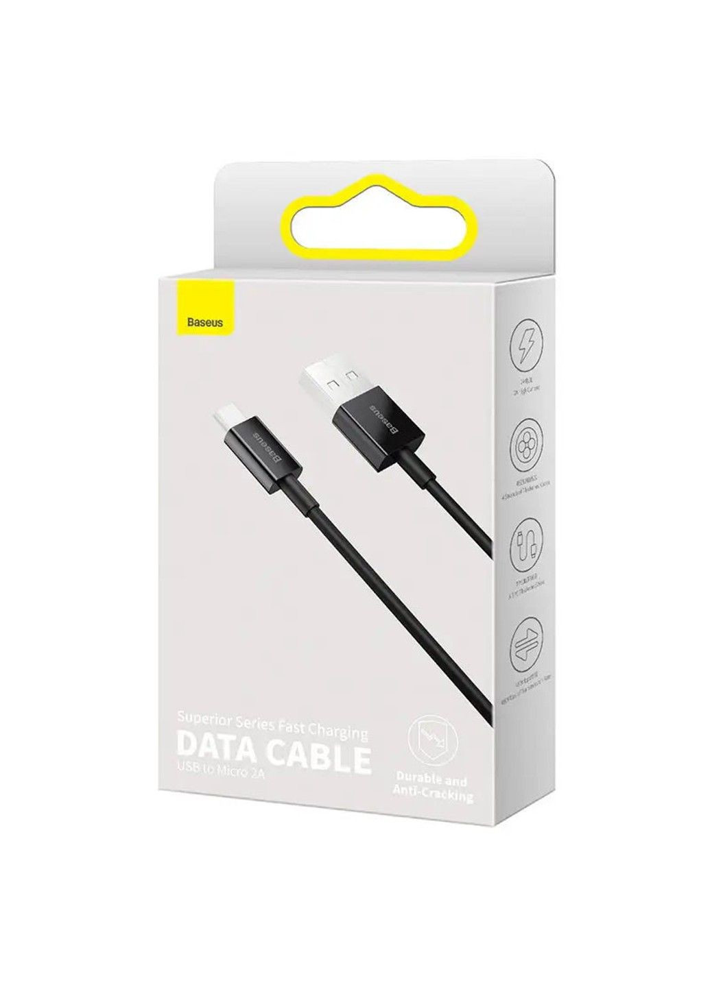 Дата кабель Superior Series Fast Charging MicroUSB Cable 2A (2m) (CAMYS-A) Baseus (294724930)
