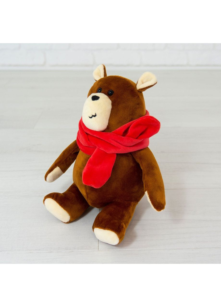 М'яка іграшка ведмідь коричневий плюшевий для дітей для ігор та сну м'яке ведмежа ProDobro (366030583)