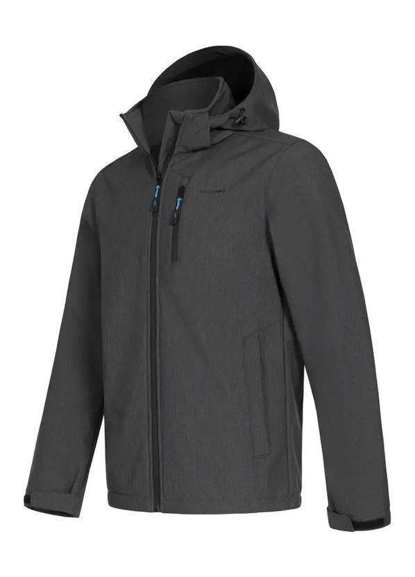 Комбінована демісезонна куртка hallyard sven softshell темно-сірий No Brand