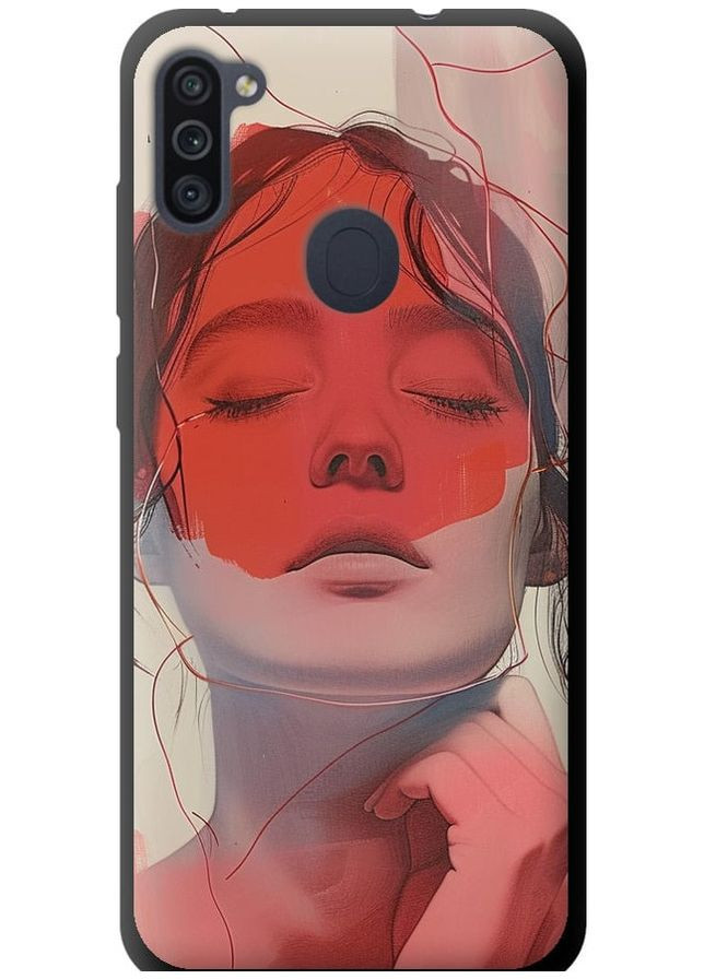 TPU черный чехол 'Pastel' для Endorphone Samsung Galaxy A11 A115F (285709601)