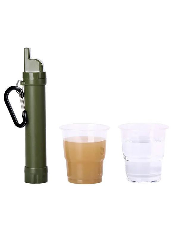 Портативний фільтр для води туристичний похідний Purewell L1500, з ресурсом 1500 літрів Monocrystal (335064306)