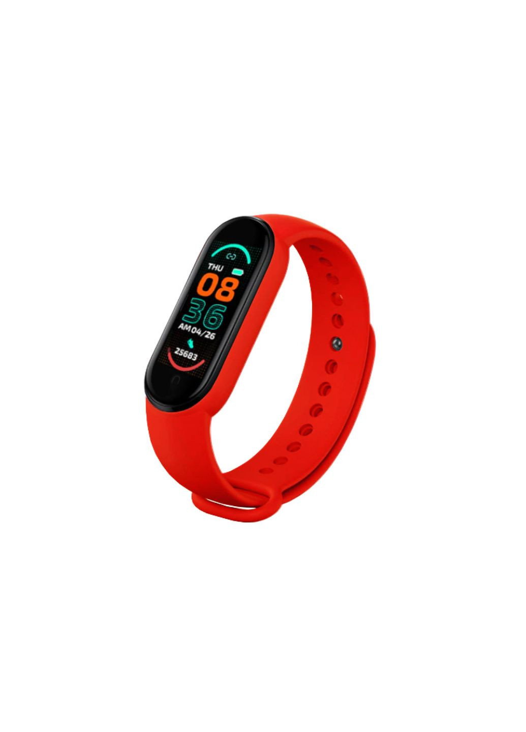 Фітнес трекер Smart Band M6 Червоний No Brand (332627834)