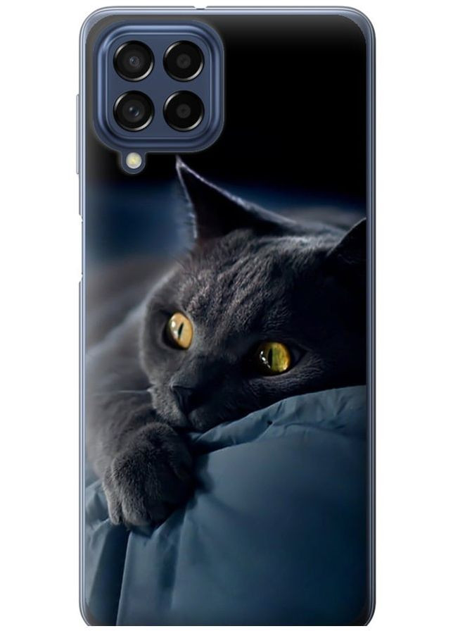 Силиконовый чехол 'Дымчатый кот' для Endorphone Samsung Galaxy M53 M536B (265227436)
