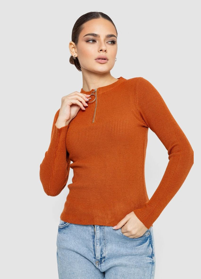 Кофта женская на молнии в рубчик,, 204R003 Ager (315789411)