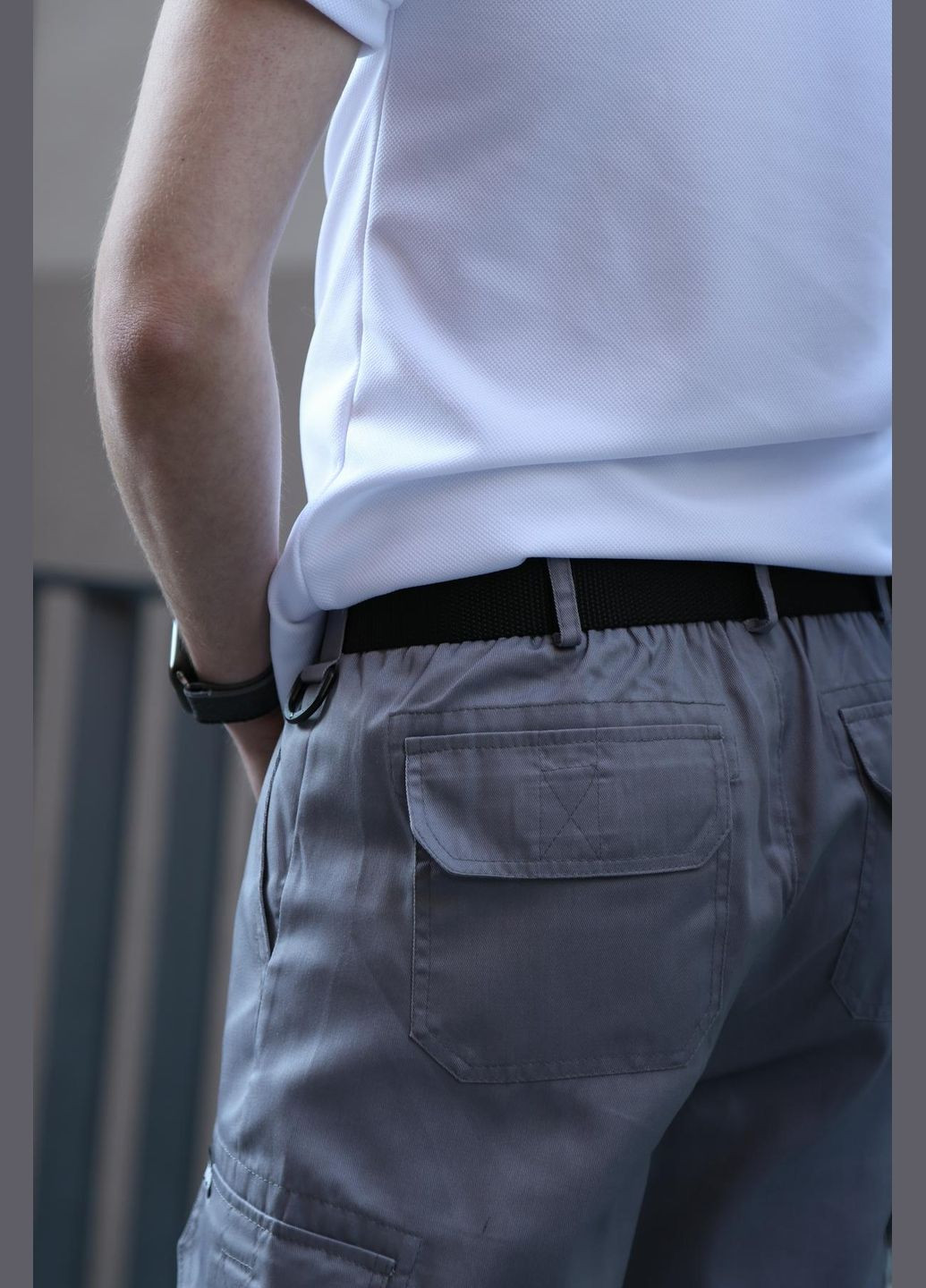 Шорты мужские "Indiana" серые Intruder (359381235)