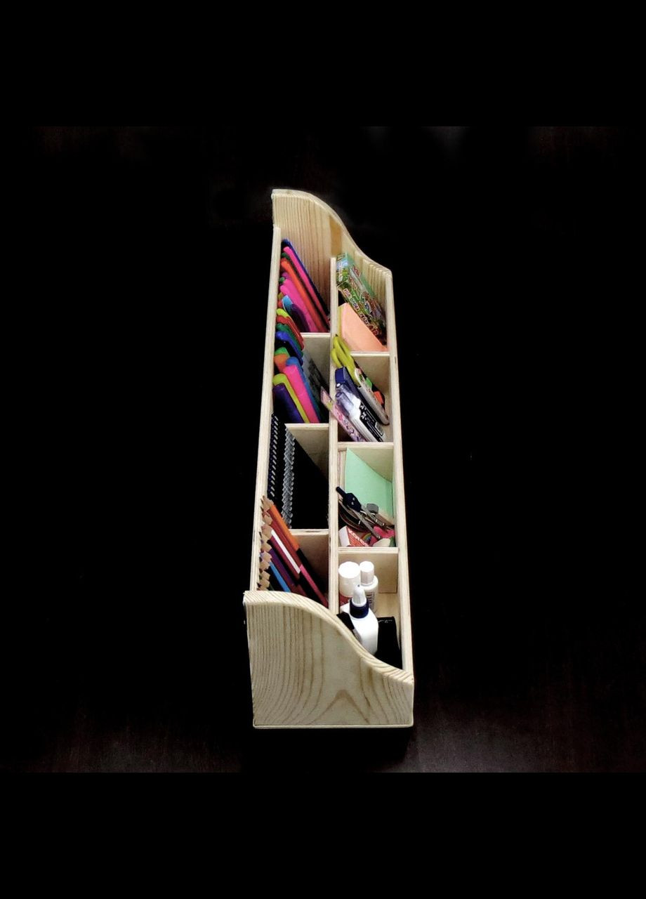 Настольный органайзер из дерева Хетер бланже (КНЦ-006401) No Brand (328227376)