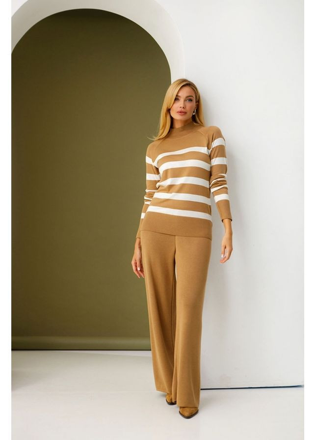 Гольф в полоску 2334 Кемел Triko Bakh (368651194)