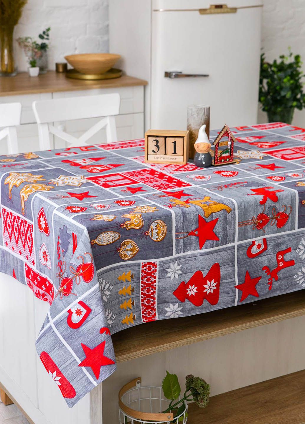 Скатертина "Чудеса" 1.8м х 1.5м (середній стіл) Homedec - (331117163)