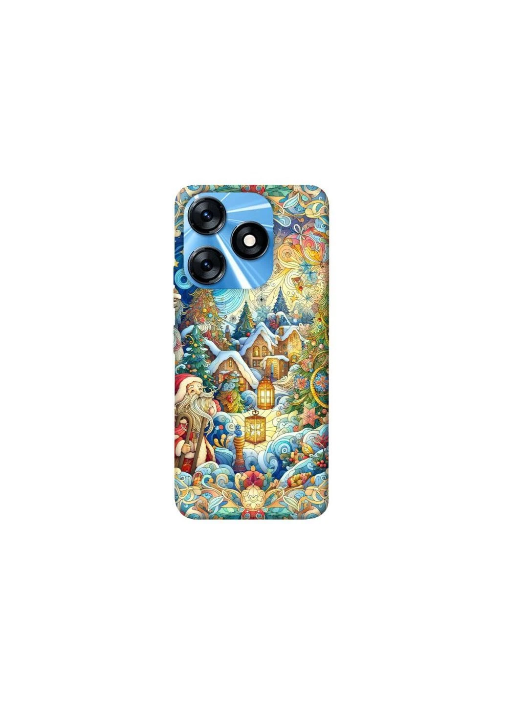 Чехол на TECNO Spark 10 Christmas spirit ver.12 Frontalka (375914244)