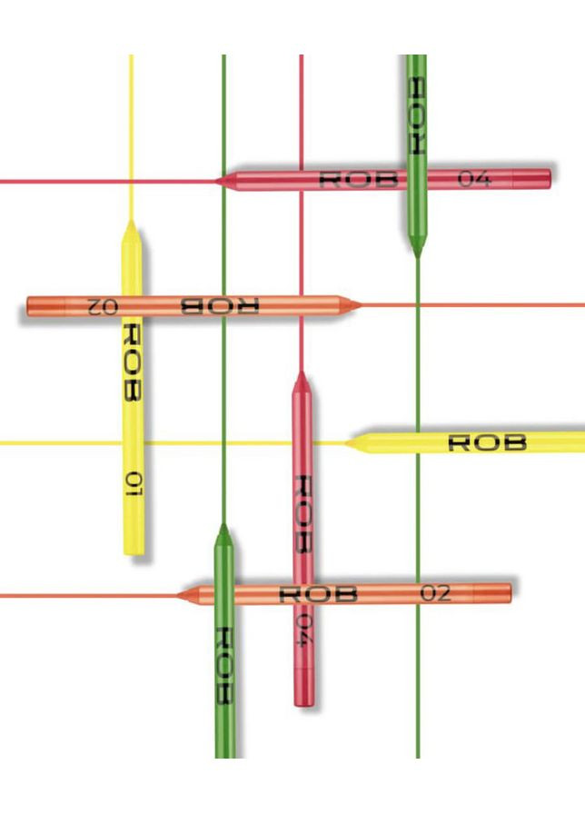Лайнер гелевий для очей водостійкий Jetsetter Eyeliner 02 помаранчевий ROB (304540672)
