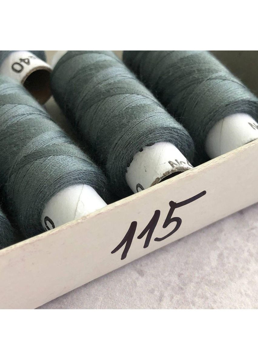 115 Нити в катушках, для шитья 100% полиэстер 40/2 (боб 200м) Plus-plus (352743568)