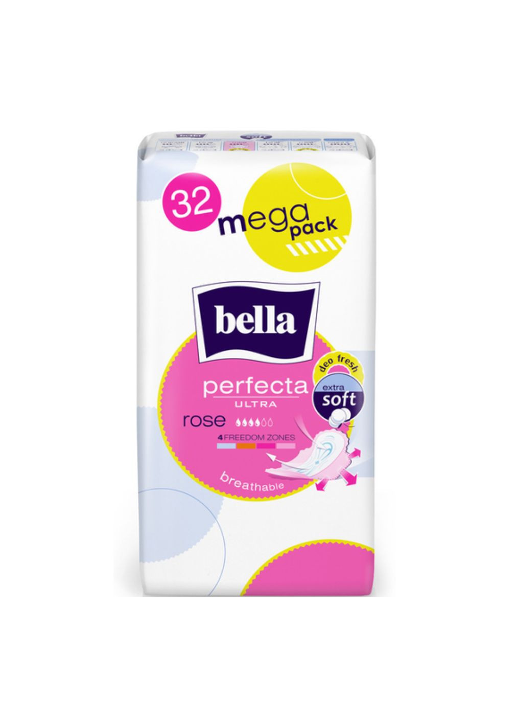 Прокладки Perfecta Ultra Rose (4 капельки) 32шт. Bella (351503957)